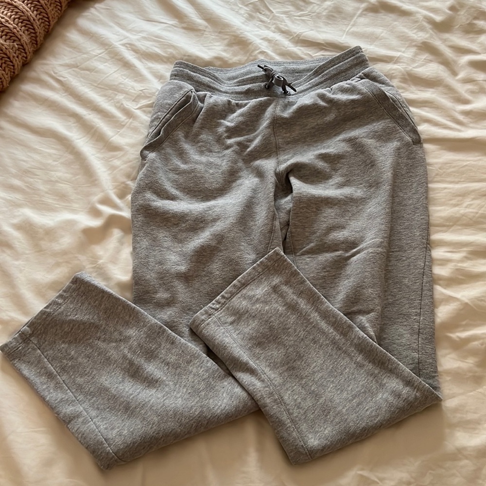 Grey sweatpants